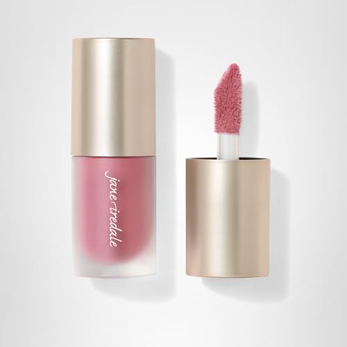 jane iredale ColorLuxe Liquid Blush, Lightweight, Buildable Long-Wear Formula Delivers an Effortless, Customizable Flush, Dermatologist-Tested, Vegan - Sugar Magnolia
