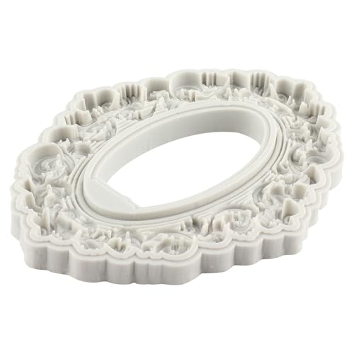 Baroque Photo Frame Silicone Mold for Cake Decorating & Crafts - Style C