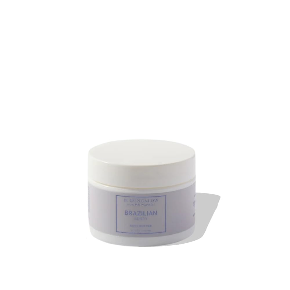Beachwaver Co. Brazilian Berry Body Butter - Travel Size (1.35 Oz) | Hydrating Cloudberry Oil & Vegan Squalane