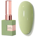 Gel Nail Polish 15ML - Sheer Stone Green, Same Color, Soak Off, Salon & DIY
