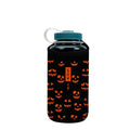 Sok It Water Bottle Sleeve - Fright Night Lights, Fits 32oz Nalgene, Insulated Neoprene Cover