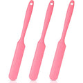 Pink Silicone Wax Spatula - Reusable Non-Stick Hair Removal Applicator