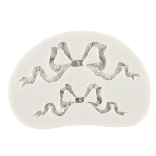 Bow Silicone Mold Ribbon Bowknot Fondant Cake Decorating Mold - Style A
