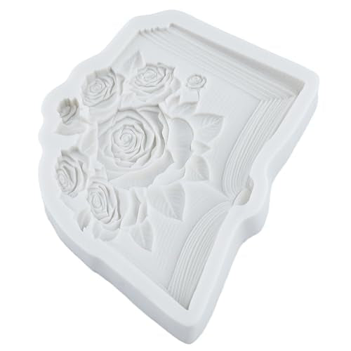 Back to School Silicone Mold Set - Book & Pencil Fondant Cake Decorating - Style G