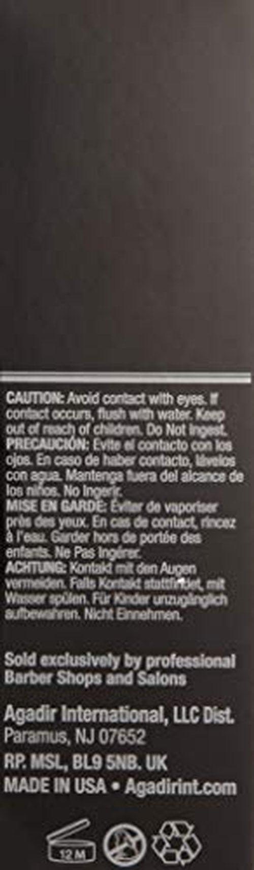 AGADIR Oud Wood Beard Oil, 1.5 Fl Oz
