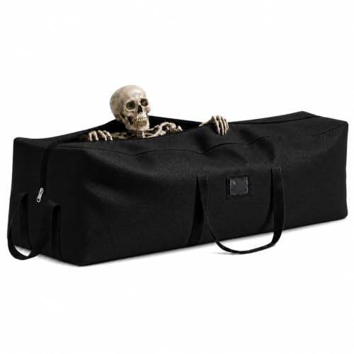 Large Storage Bag for 12 Ft Skeleton & Christmas Tree Waterproof Durable Organizer
