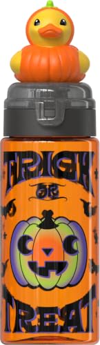 Halloween 16oz Pop Topper Tumbler with Pumpkin & Spider Variations - BPA-Free Reusable Drinkware