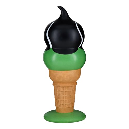 Halloween Frankenstein I-Scream Cone Tabletop Decoration - Orange, 14 Inch