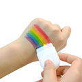 Rainbow Face & Body Paint Kit - Washable Stage Makeup for Pride Celebrations