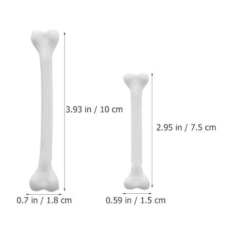 50Pcs Bone-Shaped Cocktail Skewers Halloween Drink Stir Sticks for Bars & Parties