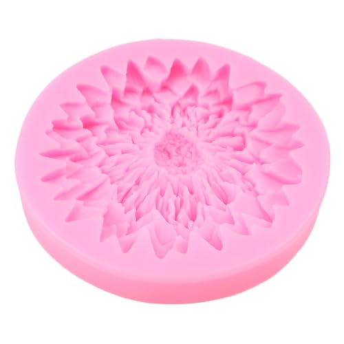 Dahlia Silicone Flower Mold - Chrysanthemum Style E for Cake Decorating