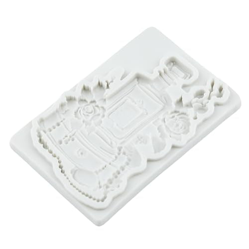 Makeup Theme Silicone Mold Set of 4 with Lipstick Perfume & High Heels - Style E