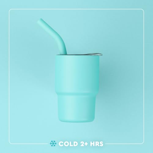 Insulated 2oz Swig Shots Tumbler with Straw - Spring Chick Design