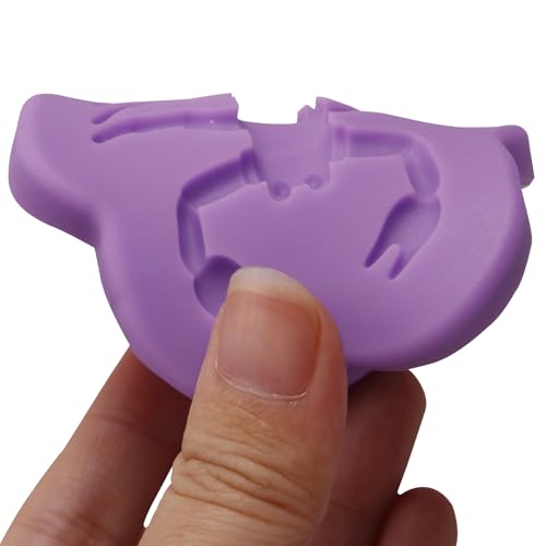 Purple Insect Fondant Molds - Bug Cake Decoration Silicone Set for Halloween
