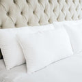 Queen Down Alternative Pillows Set of 2 - Hypoallergenic, Breathable, Gusseted Comfort