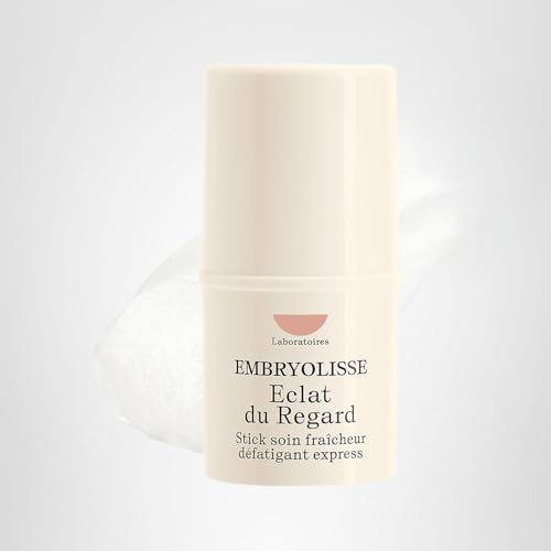 Embryolisse Radiant Eye Stick for Dark Circles & Puffiness, Cooling Under Eye Makeup Primer with Aloe Vera, Vegan, Fragrance-Free, 0.15 Fl Oz