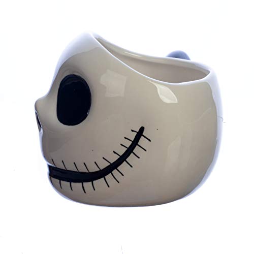 Nightmare Before Christmas Jack Skellington Sculpted Ceramic Mug - 20oz Collectible Drinkware