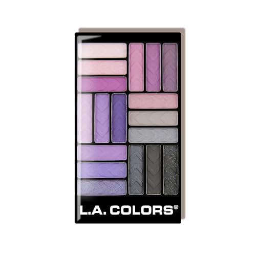 18-Color Eyeshadow Palette - Vibrant Matte & Shimmer Shades for Creative Looks
