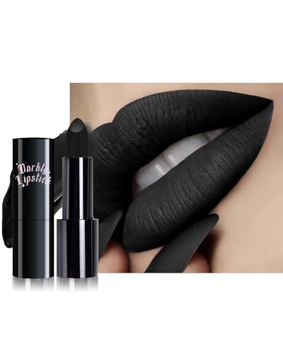 Black Velvet Matte Lipstick - Long-Lasting Waterproof Lip Color #05
