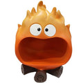 Orange Flame Statue Candy Dish & Key Bowl - Whimsical Entryway Decor