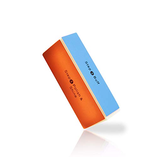 4-Way Shiny Nail Buffer Block - 1 Count Professional Nail Care Tool