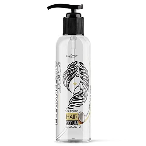Elegance Plus Hair Serum - Nourishing Coconut-Based Formula for Soft, Shiny Hair | 10.1 Oz