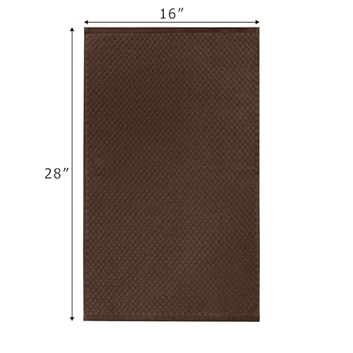 Kitchen Towel Set - 12 Pack Harvest Multi 16x28 Inch 100% Cotton Waffle Towels