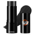 Black Face Paint Stick - Drawdart Cream-Blendable Full Coverage Makeup for Halloween & Cosplay - Portable Eye Black Stick
