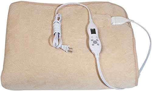 Master Massage Deluxe Fleece Massage Table Warmer - ETL Certified Heating Pad in Cream Color