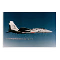 Unframed F-15 Eagle Jet Fighter Wall Art Poster - 24x16 Inches