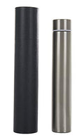 Slim Stainless Steel Vacuum Insulated Water Bottle 8.8oz - Silver