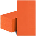 Disposable Orange Paper Napkins 100 Pcs for Parties & Events - Joy Akkess