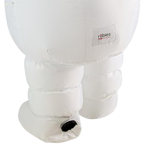 Ghostbusters Stay Puft Marshmallow Man Inflatable - 5.5 Feet with Lights, Halloween Decor