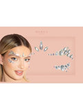 Sparkly Crystal Face Jewel Headpiece for Halloween & Festivals - Pretty Costume Accessory