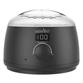 Waxkiss Digital Wax Warmer with See-Through Lid & 14oz Pot - Black