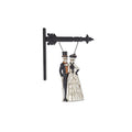 17-Inch Skeleton Couple Arrow Replacement Figurine Resin Decor