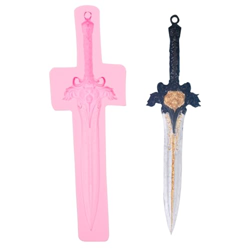 Sword Silicone Fondant Mold for Cake Decoration & Crafts - Variation CRR-81