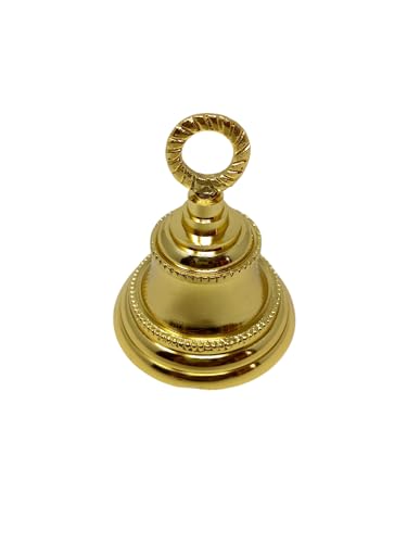 Indian Brass Bell Jingle Bell for Home Decor & Christmas Crafts - Pack of 1