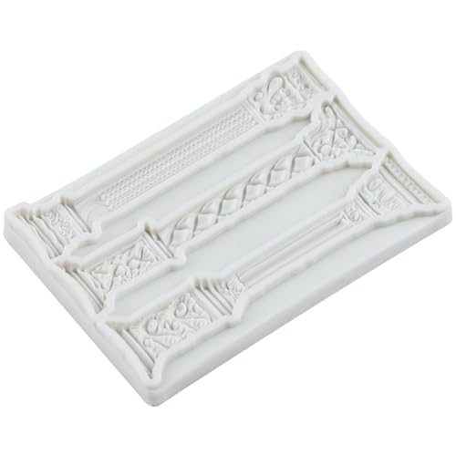 Roman Column Silicone Mold Greek Pillars Cake Decorating Set - Style B