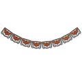 Halloween Bat Banner Party Decorations for Spooky Festive Events