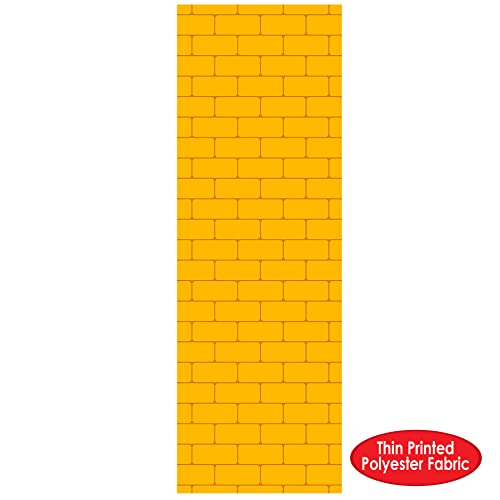 Yellow Brick Aisle Floor Runners - 2 Piece Princess & Halloween Party Decor