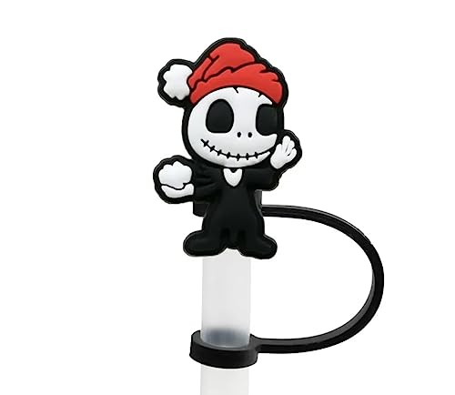 Halloween Bundle 6 Pack 10mm Silicone Straw Toppers Compatible With Stanley 30oz & 40oz Tumblers