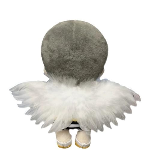 Mini Feather Angel Wings Decor Set for Crafts, Weddings & Holidays - White, 2 Pcs