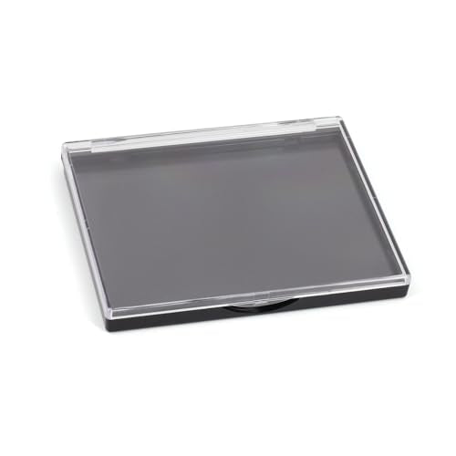 Magnetic Refillable Makeup Palette Set with Clear Top - 5 Pack Small Eyeshadow Storage Boxes for DIY Cosmetics Travel