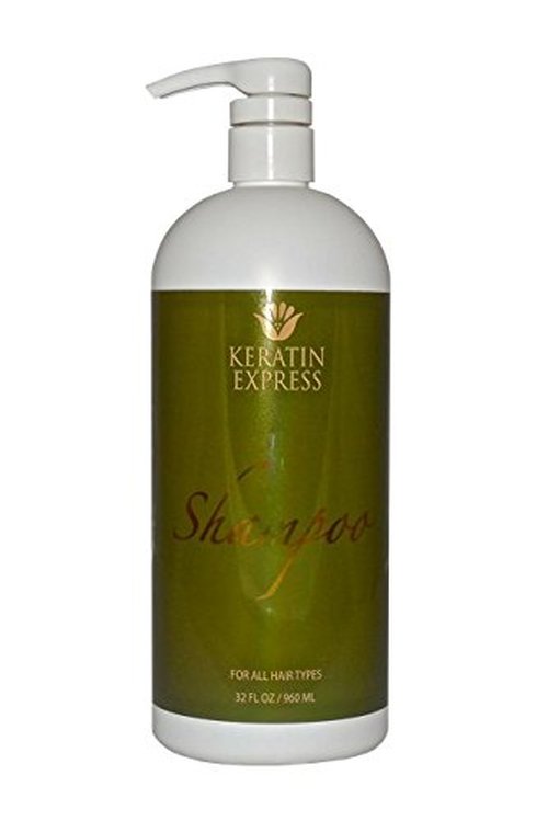 **Keratin Express Shampoo - Sulfate-Free Formula for Color-Treated Hair | Gentle Daily Use, 32 fl oz**