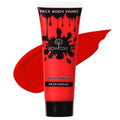 Bowitzki Face and Body Paint 2oz Cream Makeup - Water Based, Red - Special Effects Halloween & Stage Cosmetic