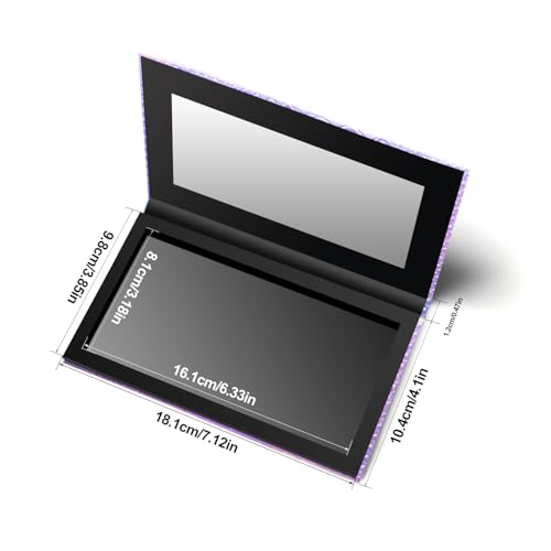 Magnetic Makeup Palette Fish Scale Style Large for Eyeshadows & Highlighters - Fish Scales Variation