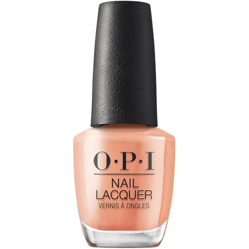 OPI Apricot AF Nail Lacquer - Bright Opaque Orange - Long Lasting & Fast Drying
