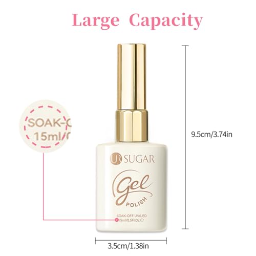 UR SUGAR 15ML Glass Cat Magnetic Eye Gel Nail Polish - Dark Purple