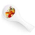 Fall Ceramic Pumpkin Spoon Rest - Halloween Kitchen Decor - Potchen